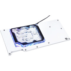 Активный бэкплейт для водоблока СЖО Alphacool Eisblock Aurora GPX-N Acryl 3080/3090 FTW3 (13043)_1
