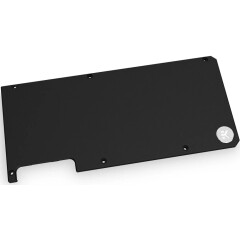 Бэкплейт для водоблока СЖО EKWB EK-Quantum Vector RTX 3080/3090 Backplate Black (3831109829998)_0