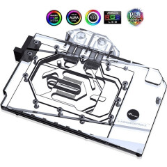 Водоблок для видеокарты Bykski N-AS4080STRIX-X 5V A-RGB+Backplate (C1-1735)_2