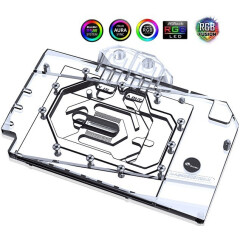 Водоблок для видеокарты Bykski N-AS4090STRIX-X 5V A-RGB+Backplate (C1-1640)_4
