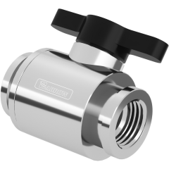 Кран для СЖО Barrow TLQFS-V1 Silver (BA2075)_0