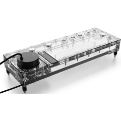 Резервуар с помпой для СЖО Alphacool Core Distro Plate 360 Link smit VPP Apex Pumpe_0
