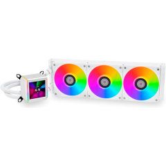 Система жидкостного охлаждения Lian Li Galahad II LCD SL-Infinity 360 White_0
