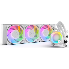 Система жидкостного охлаждения EKWB EK-Nucleus AIO CR360 Lux D-RGB - White_1