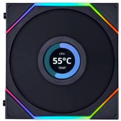 Вентилятор для корпуса Lian Li UNI Fan TL LCD 120 Black_0