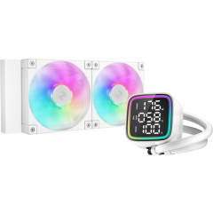 Система жидкостного охлаждения DeepCool LD240 WH_1