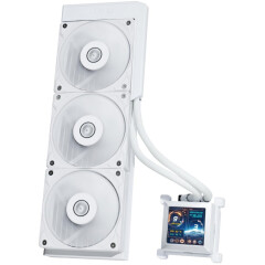 Система жидкостного охлаждения Lian Li HydroShift LCD 360S White_1