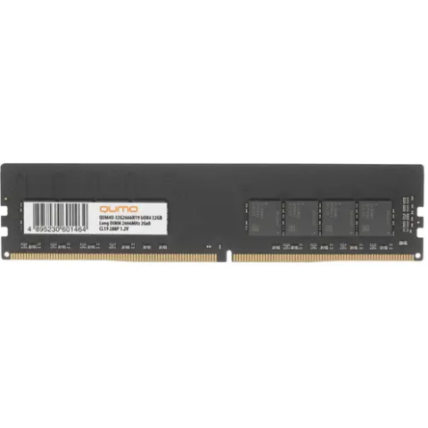 Оперативная память 32Gb DDR4 2666MHz QUMO (QUM4U-32G2666N19)