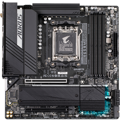 Материнская плата Gigabyte B650M AORUS ELITE AX