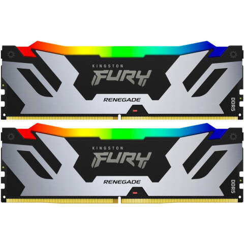 Оперативная память 32Gb DDR5 7200MHz Kingston Fury Renegade RGB (KF572C38RSAK2-32) (2x16Gb KIT)