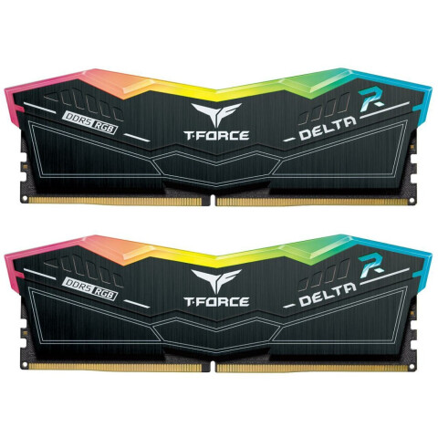 Оперативная память 32Gb DDR5 6000MHz Team T-Force Delta RGB (FF3D532G6000HC30DC01) (2x16Gb KIT)