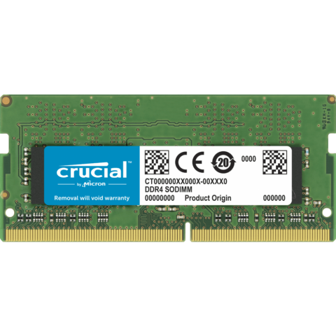 Оперативная память 32Gb DDR4 3200MHz Crucial SO-DIMM (CT32G4SFD832A)