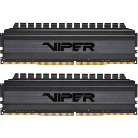 Оперативная память 8Gb DDR4 3200MHz Patriot Viper 4 Blackout (PVB48G320C6K) (2x4Gb KIT)