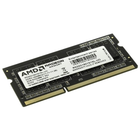 Оперативная память 2Gb DDR-III 1600MHz AMD SO-DIMM (R532G1601S1SL-UO) OEM