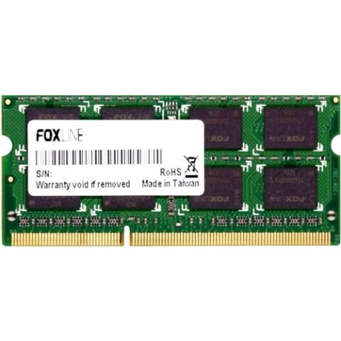 Оперативная память 4Gb DDR-III 1600MHz Foxline SO-DIMM (FL1600D3S11S1-4G)