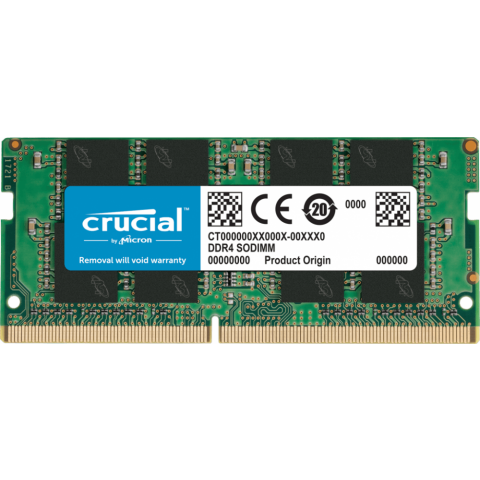 Оперативная память 8Gb DDR4 3200MHz Crucial SO-DIMM (CT8G4SFRA32A)