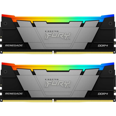 Оперативная память 32Gb DDR4 3200MHz Kingston Fury Renegade RGB (KF432C16RB12AK2/32) (2x16Gb KIT)