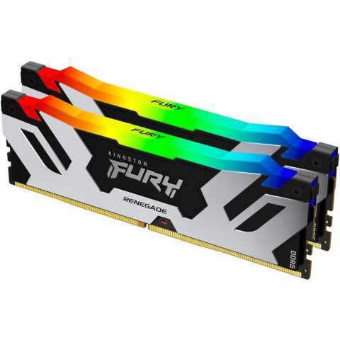 Оперативная память 48Gb DDR5 6400MHz Kingston Fury Renegade RGB (KF564C32RSAK2-48) (2x24Gb KIT)