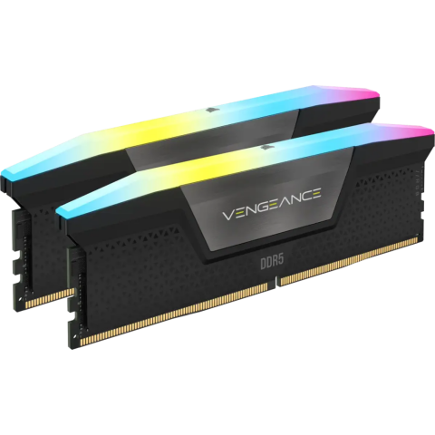 Оперативная память 32Gb DDR5 6400MHz Corsair Vengeance RGB (CMH32GX5M2B6400C32) (2x16Gb KIT)