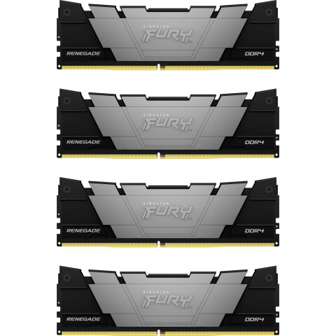 Оперативная память 128Gb DDR4 3200MHz Kingston Fury Renegade (KF432C16RB2K4/128) (4x32Gb KIT)