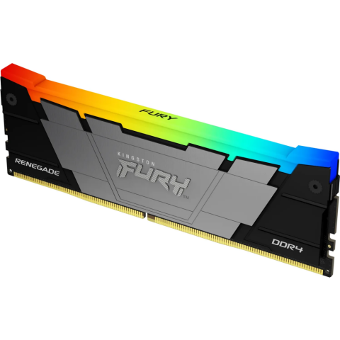 Оперативная память 16Gb DDR4 3200MHz Kingston Fury Renegade RGB (KF432C16RB12A/16)