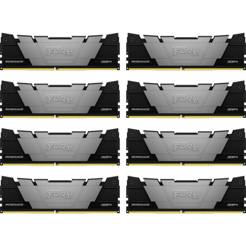 Оперативная память 256Gb DDR4 3200MHz Kingston Fury Renegade (KF432C16RB2K8/256) (8x32Gb KIT)