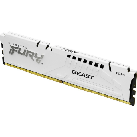 Оперативная память 16Gb DDR5 5600MHz Kingston Fury Beast White (KF556C40BW-16)