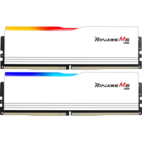 Оперативная память 64Gb DDR5 6400MHz G.Skill Ripjaws M5 RGB (F5-6400J3239G32GX2-RM5RW) (2x32Gb KIT)