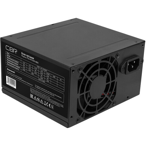 Блок питания 500W CBR PSU-ATX500-08EC OEM