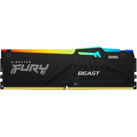 Оперативная память 16Gb DDR5 6800MHz Kingston Fury Beast RGB (KF568C34BBA-16)