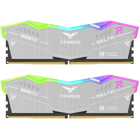 Оперативная память 32Gb DDR5 6400MHz Team T-Force Delta RGB ECO (FF2D532G6400HC32ADC01) (2x16Gb KIT)