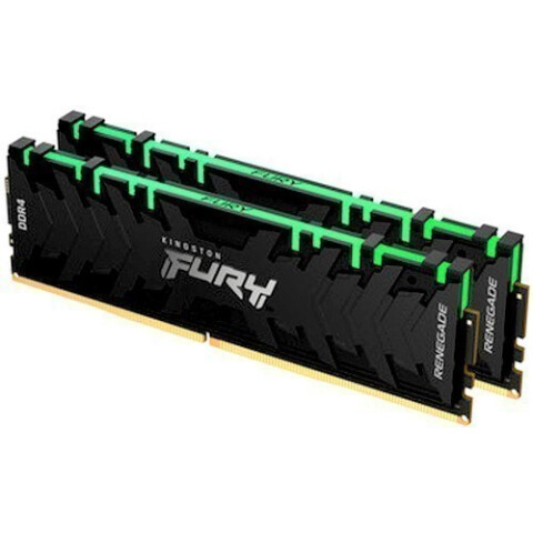 Оперативная память 16Gb DDR4 4000MHz Kingston Fury Renegade RGB (KF440C19RBAK2/16) (2x8Gb KIT)