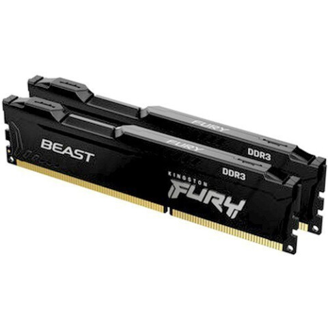 Оперативная память 16Gb DDR-III 1866MHz Kingston Beast Black (KF318C10BBK2/16) (2x8Gb KIT)