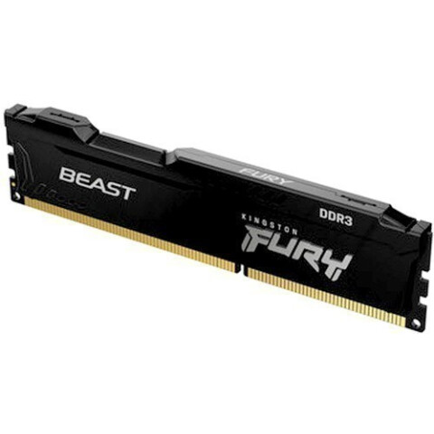 Оперативная память 4Gb DDR-III 1600MHz Kingston Fury Beast Black (KF316C10BB/4)