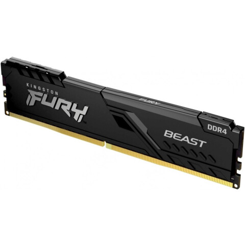 Оперативная память 16Gb DDR4 2666MHz Kingston Fury Beast Black (KF426C16BB/16)
