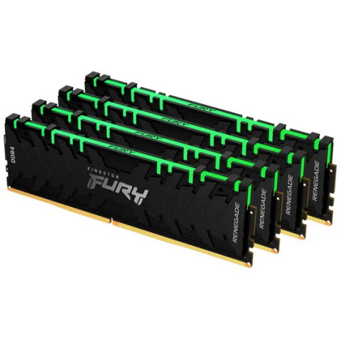 Оперативная память 32Gb DDR4 3200MHz Kingston Fury Renegade RGB (KF432C16RBAK4/32) (4x8Gb KIT)