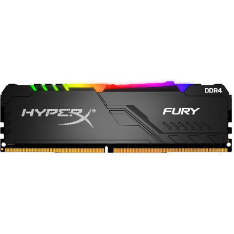 Оперативная память 8Gb DDR4 3733MHz Kingston HyperX Fury RGB (HX437C19FB3A/8)