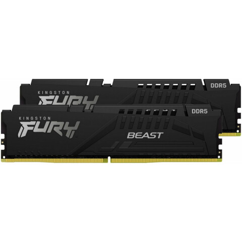 Оперативная память 32Gb DDR5 5200MHz Kingston Fury Beast (KF552C40BBK2-32) (2x16Gb KIT)