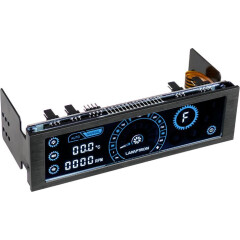 Панель управления Lamptron CM430 Black/Blue_1
