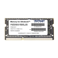 Оперативная память 8Gb DDR-III 1600MHz Patriot Low Voltage SO-DIMM (PSD38G1600L2S)_0