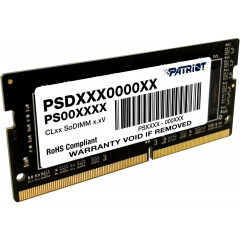 Оперативная память 4Gb DDR4 2666MHz Patriot Signature SO-DIMM (PSD44G266682S)_0