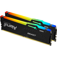 Оперативная память 64Gb DDR5 5200MHz Kingston Fury Beast RGB (KF552C36BBEAK2-64) (2x32Gb KIT)_1