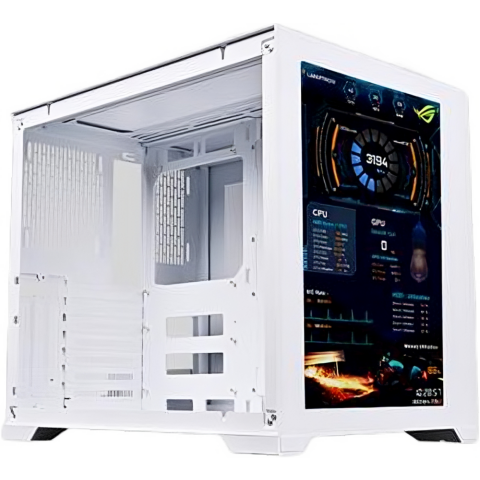 Корпус Lamptron DMS377 Monitor Case White