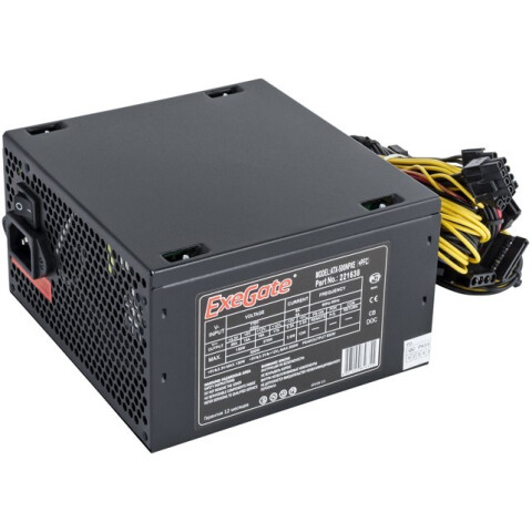 Блок питания 500W ExeGate 500NPXE (EX221638RUS-PC)