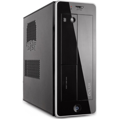 Корпус Delux ML113 450W Black/Silver