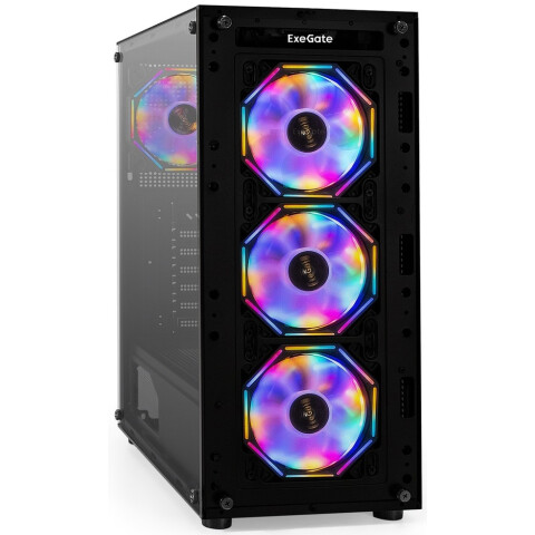 Корпус ExeGate i3 BASE 700W Black