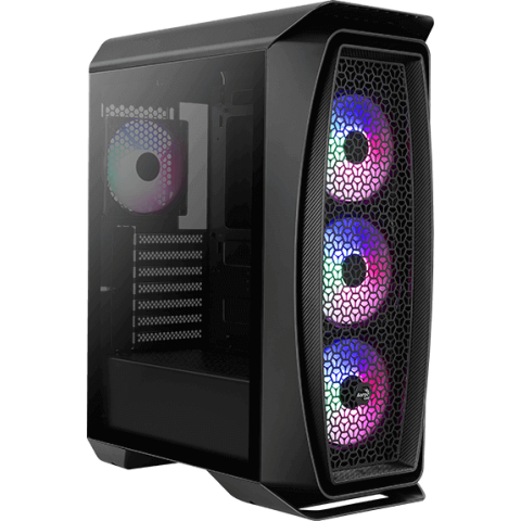 Корпус AeroCool Aero One Frost Black (Frost-G-BK-v1)