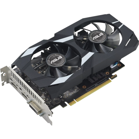 Видеокарта NVIDIA GeForce GTX 1650 ASUS 4Gb (DUAL-GTX1650-O4GD6-P-EVO)