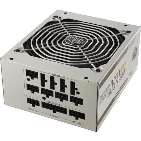 Блок питания 1250W Cooler Master MWE Gold 1250 FM V2 ATX 3.0 White (MPE-C501-AFCAG-3GEU)