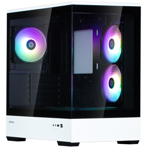 Корпус Zalman P30 BW Black/White